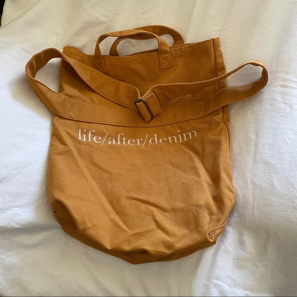 Life/After/Denim Tote Bag - Picture 1 of 6